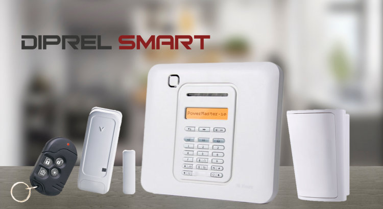 Lançamento: Moderno sistema de alarme sem fio Diprel Smart